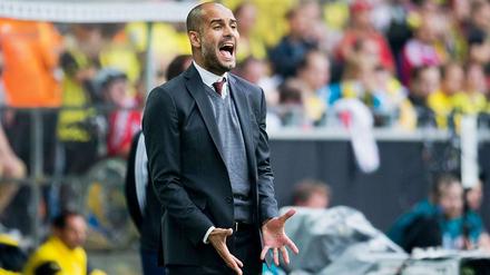 Schrei nach Zeit. Pep Guardiola steht mit dem FC Bayern vor einem schwierigen Saisonstart.