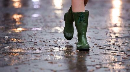 Das Sommerwetter ist vorbei. Tief Wilma ist im Anmarsch.