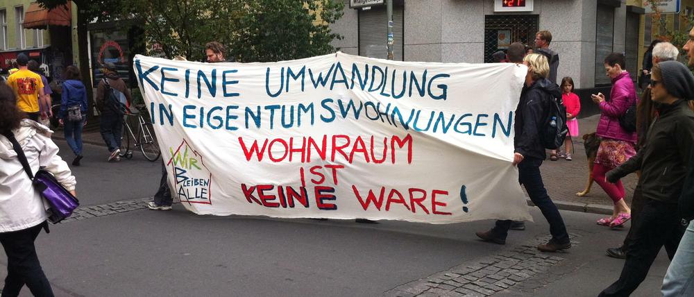 Protest in Kreuzberg