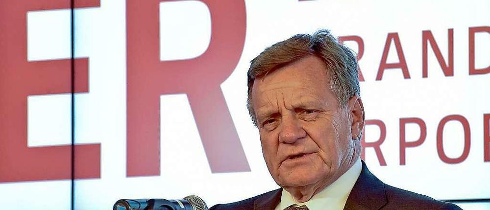 Hartmut Mehdorn hat wohl endlich einen neuen Eröffnungstermin.