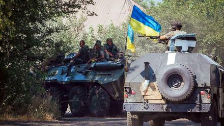 Ukrainische Truppen.