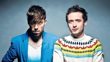 Weddinger Mischung. „Wir sind Horror für jedes Label“, sagen Fabian Fenk (l.) und Anton Feist. 