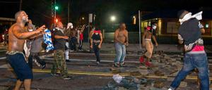 Seit dem Tod eines Teenagers kocht die Stimmung in Ferguson immer wieder hoch.