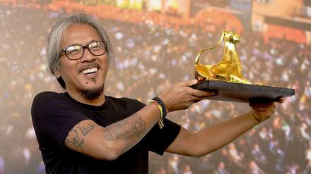 Der philippinische Regisseur Lav Diaz in Locarno.