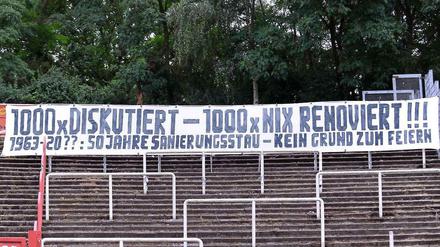 Renovierung! Jetzt!. In Münster wird schon lange vergeblich gehofft.