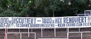 Renovierung! Jetzt!. In Münster wird schon lange vergeblich gehofft.