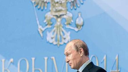 Putin auf der Krim.