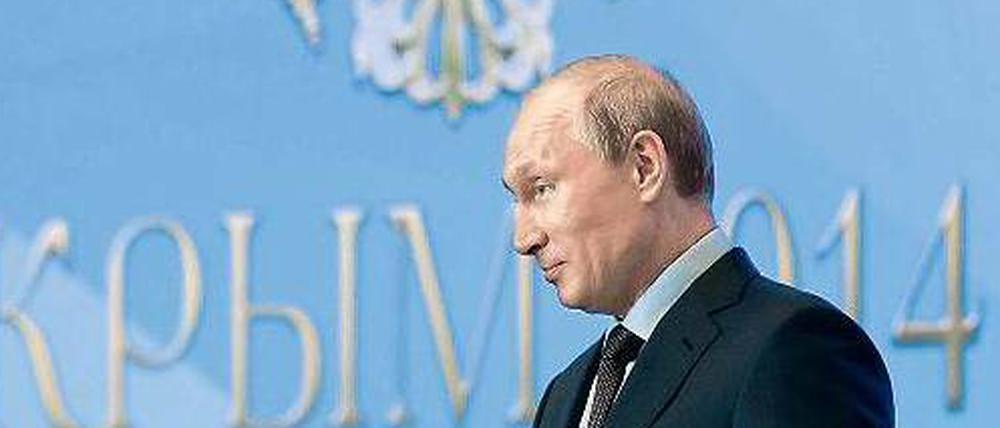 Putin auf der Krim.