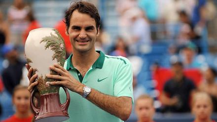 Neues großes Ding: Nur Jimmy Connors (109) und Ivan Lendl (94) haben mehr Titel errungen als Roger Federer.