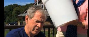 George W. Bush nahm ebenfalls an der "Ice Bucket Challenge" teil.