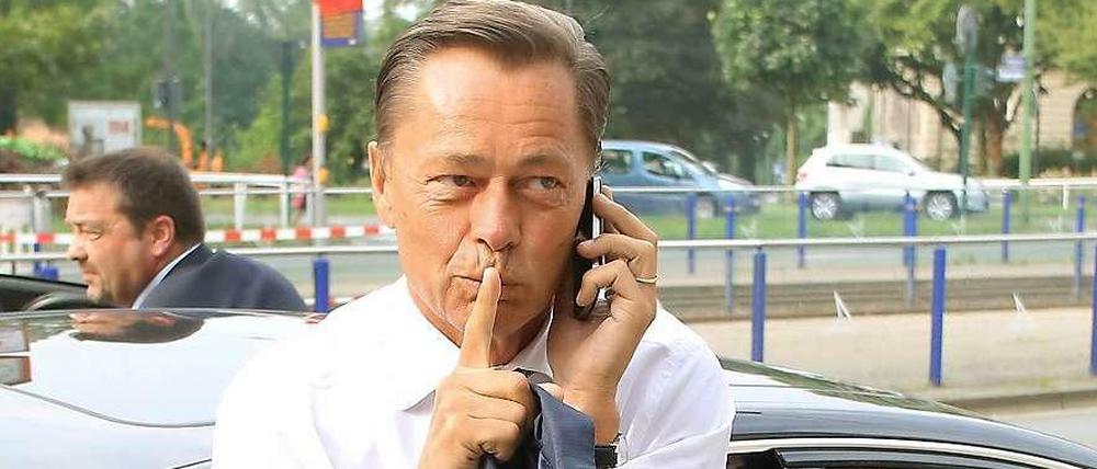 Ruhe bitte. Thomas Middelhoff hat derzeit eine Menge Ärger mit der Justiz.