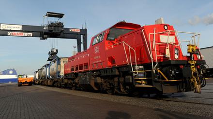 Schwer beladen. Der Güterverkehr ist für die Bahn ein lukratives Geschäft.