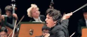 Beseelt. Michael Sanderling am Sonntag im Admiralspalast.