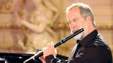 Andreas Blau bei einem Auftritt im Casino Baden-Baden.