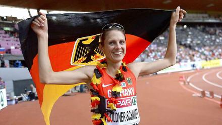 Gold für Antje Möldner-Schmidt.