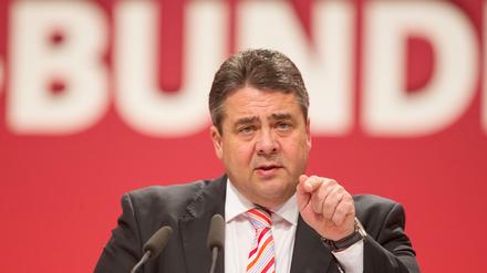 Verärgert die Genossen: SPD-Chef Sigmar Gabriel.