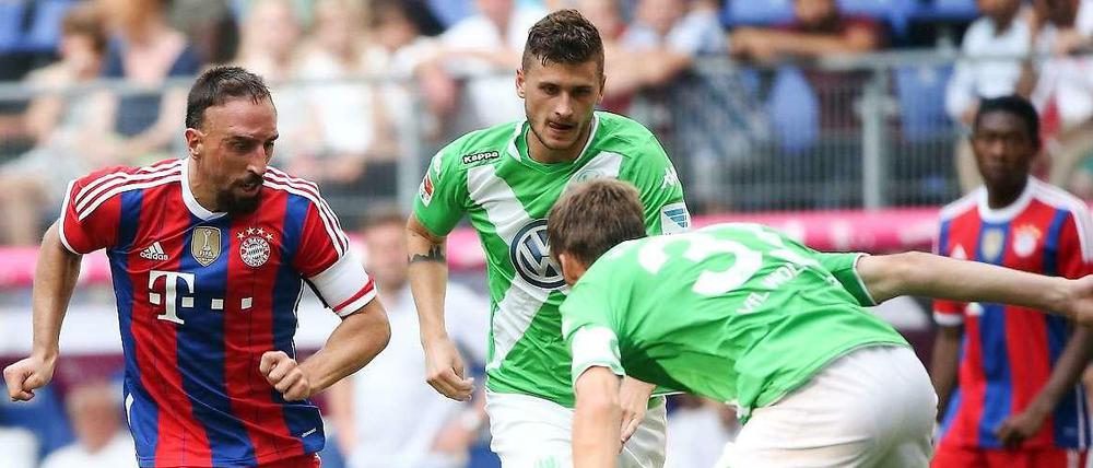 Am Freitagabend geht es mit Bayern gegen Wolfsburg in der Bundesliga los.