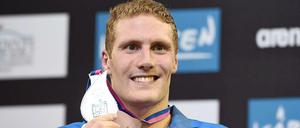 Pal Joensen gewann EM-Silber im 1500-Meter Freistil.