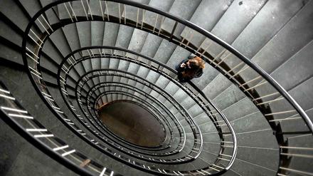 Spirale nach unten. Mut macht die Welt derzeit nicht.