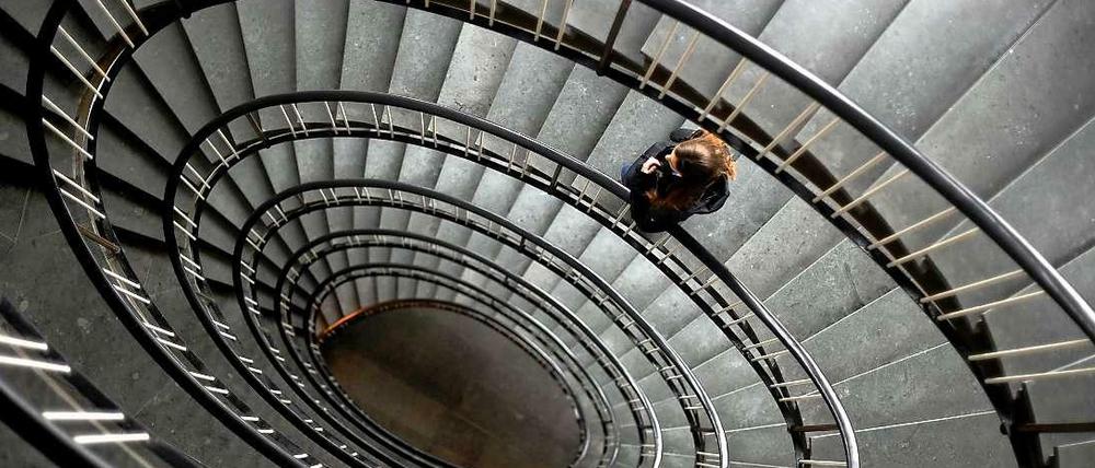 Spirale nach unten. Mut macht die Welt derzeit nicht.