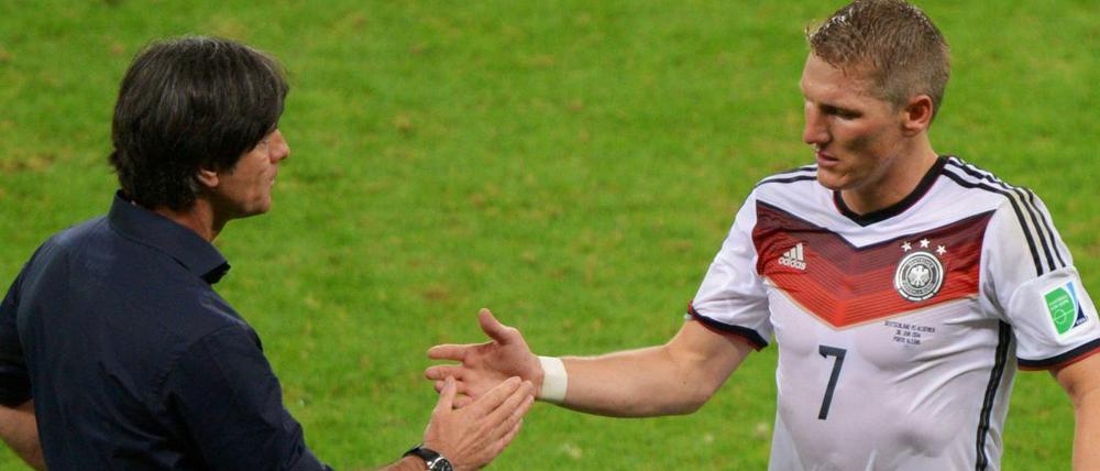 Optimistisch: Bastian Schweinsteiger hat mit der Nationalmannschaft noch große Ziele.