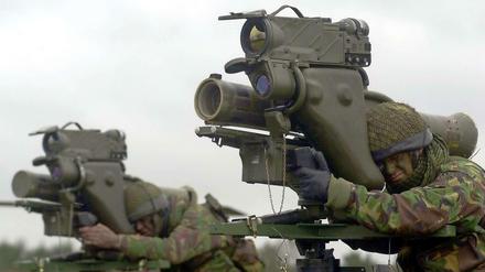 Im Gespräch für die geplanten Waffenlieferungen sind Panzerabwehrraketen vom Typ "Milan".