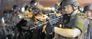 Wieder gab es Krawalle in Ferguson, bei denen 31 Menschen nach Polizeiangaben festgenommen wurden.