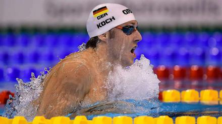 Marco Koch auf dem Weg zu Gold.
