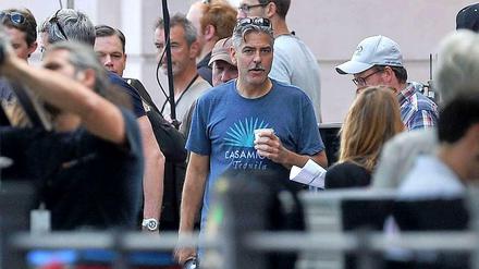 Cool, cooler, Clooney. Der Filmstandort Berlin-Brandenburg zieht Hollywood an. Für Wirbel sorgte George Clooneys Produktion „The Monuments Men“. 