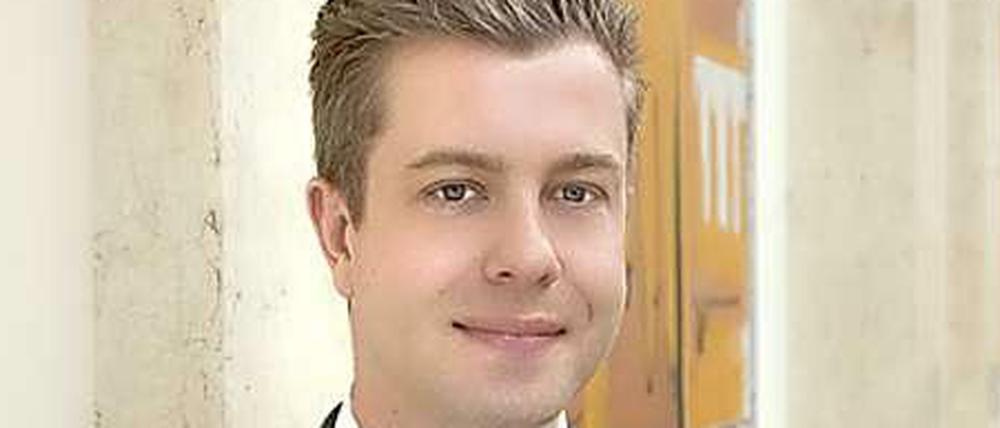 Stefan Evers, 34, ist stellvertretender Fraktionschef der CDU und Sprecher für Stadtentwicklung.