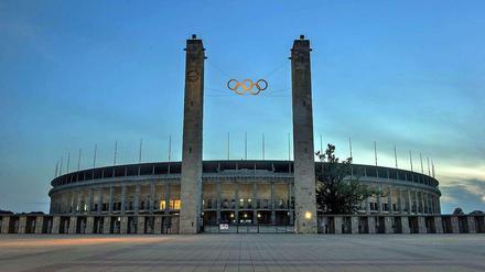 Beton-Schüssel mit moderner Technik: das Berliner Olympiastadion.