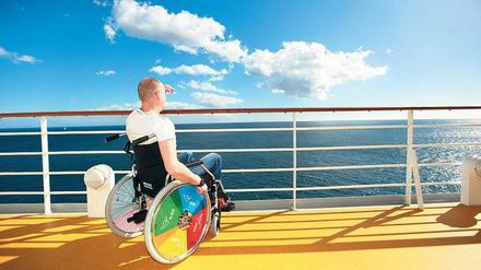 Der Horizont ist für alle da. Rollstuhlfahrer sollten jedoch auch vorausschauend buchen, damit ihre besonderen Anforderungen erfüllt werden. 