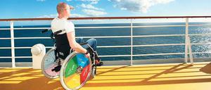 Der Horizont ist für alle da. Rollstuhlfahrer sollten jedoch auch vorausschauend buchen, damit ihre besonderen Anforderungen erfüllt werden.