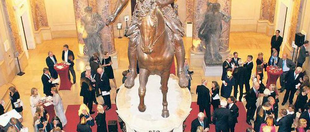 Fast schon eine Tradition. Im Mai lud die Bürgerstiftung Berlin zum Art Dinner, diesmal ins Bode-Museum.