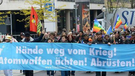 Ostermarsch 2014 in Stuttgart