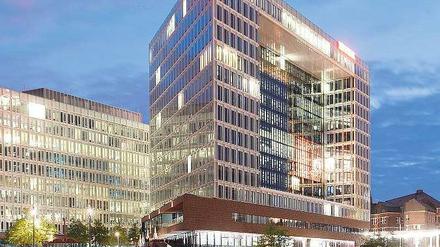 Der Edelverlagssitz des „Spiegel“ in der schicken Hafen-City.