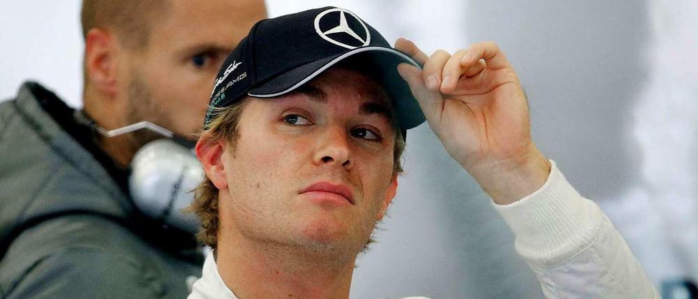 WM-Spitzenreiter Nico Rosberg verwies Teamkollege Lewis Hamilton auf den zweiten Startplatz.