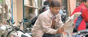 In Indien lesen sie noch. Dort haben Zeitungen Auflagen in Millionenhöhe.