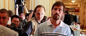 Der ermordeten Foto-Journalist James Foley. Hier auf einem Bild aus dem Jahr 2011 in Libyen.