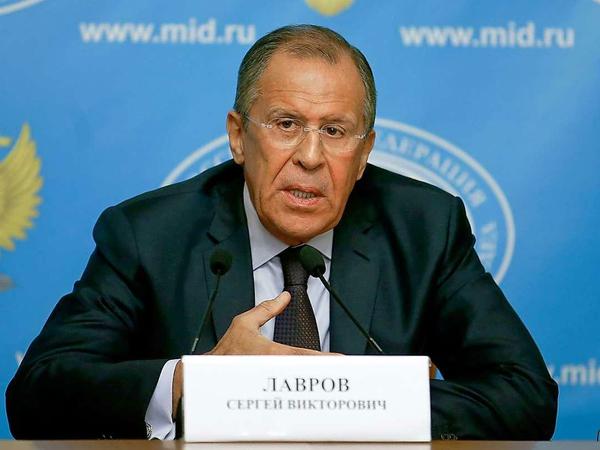 Russlands Außenminister Sergej Lawrow.