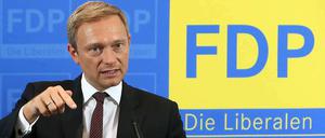 FDP-Chef Christian Lindner.