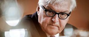 Außenminister Frank-Walter Steinmeier.