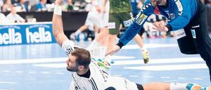 Abwehrprobleme? Nach der Verletzung von Denis Spoljaric muss die Verteidigung vor Füche-Torwart Silvio Heinvetter (rechts) umgestellt werden.