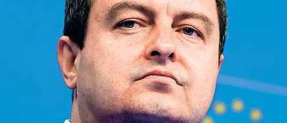 Ivica Dacic ist Außenminister Serbiens und Vorsitzender der Sozialistischen Partei. 