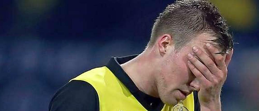 Kevin Großkreutz scheint seine Nerven auch als Weltmeister nicht im Griff zu haben.