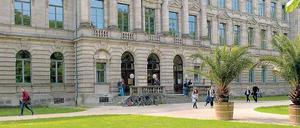 Die Uni Erlangen-Nürnberg.