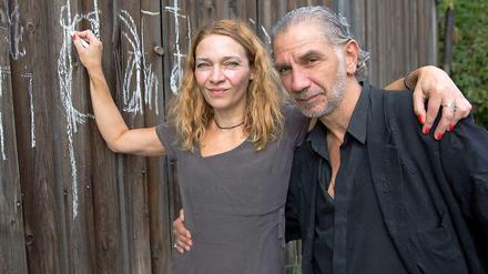 Ex-Tacheles Künstler Roman Hillmann und Ankelina Möller bemühen sich um mehr Kulturprojekte in Marzahn-Hellersdorf.