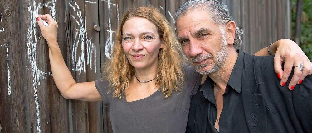 Ex-Tacheles Künstler Roman Hillmann und Ankelina Möller bemühen sich um mehr Kulturprojekte in Marzahn-Hellersdorf.