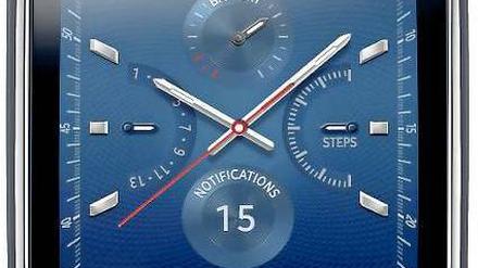Die Smartwatch Gear S (li.) ist die erste Computeruhr von Samsung, mit der man auch telefonieren kann.