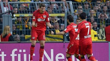 Freude über die Führung bei Sebastian Boehnisch.